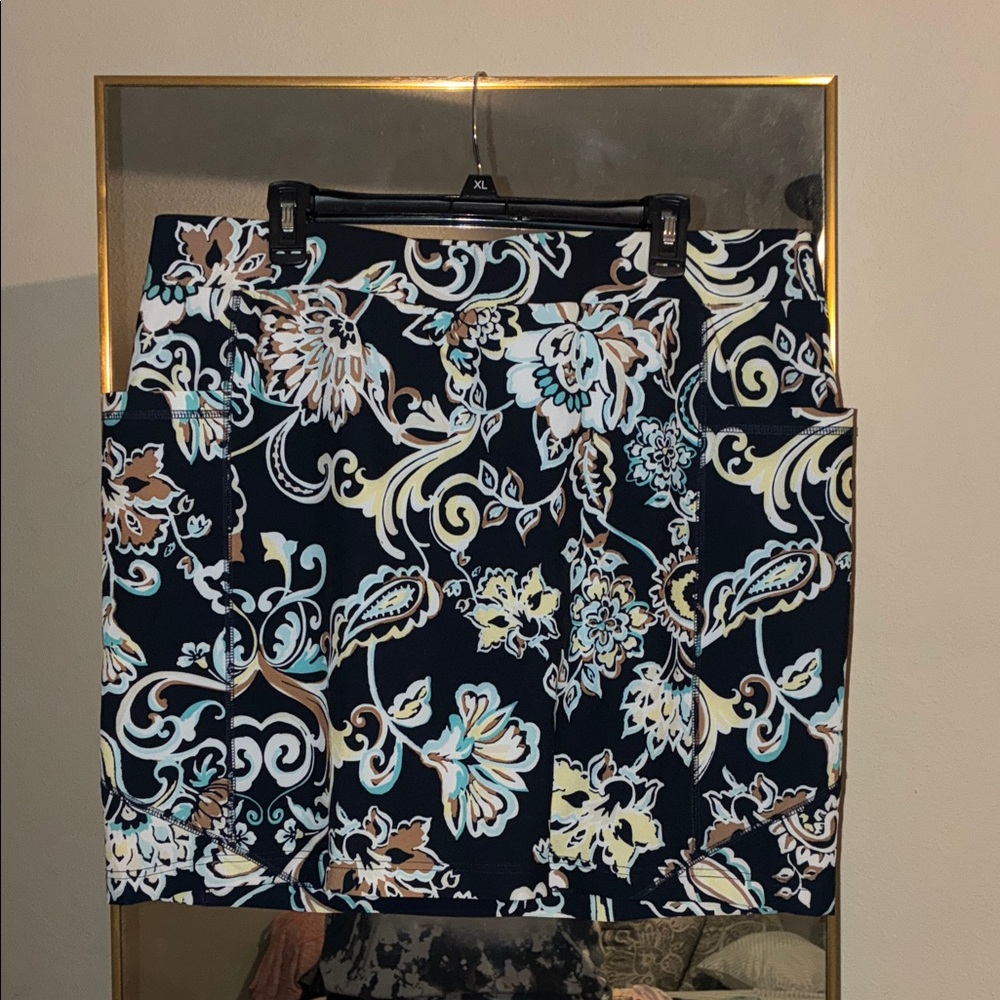 Floral Patterned Skirt